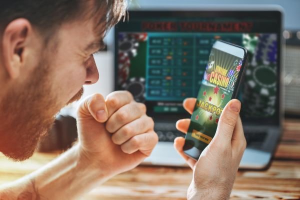 Filipino player browsing the 99jili game lobby on a smartphone